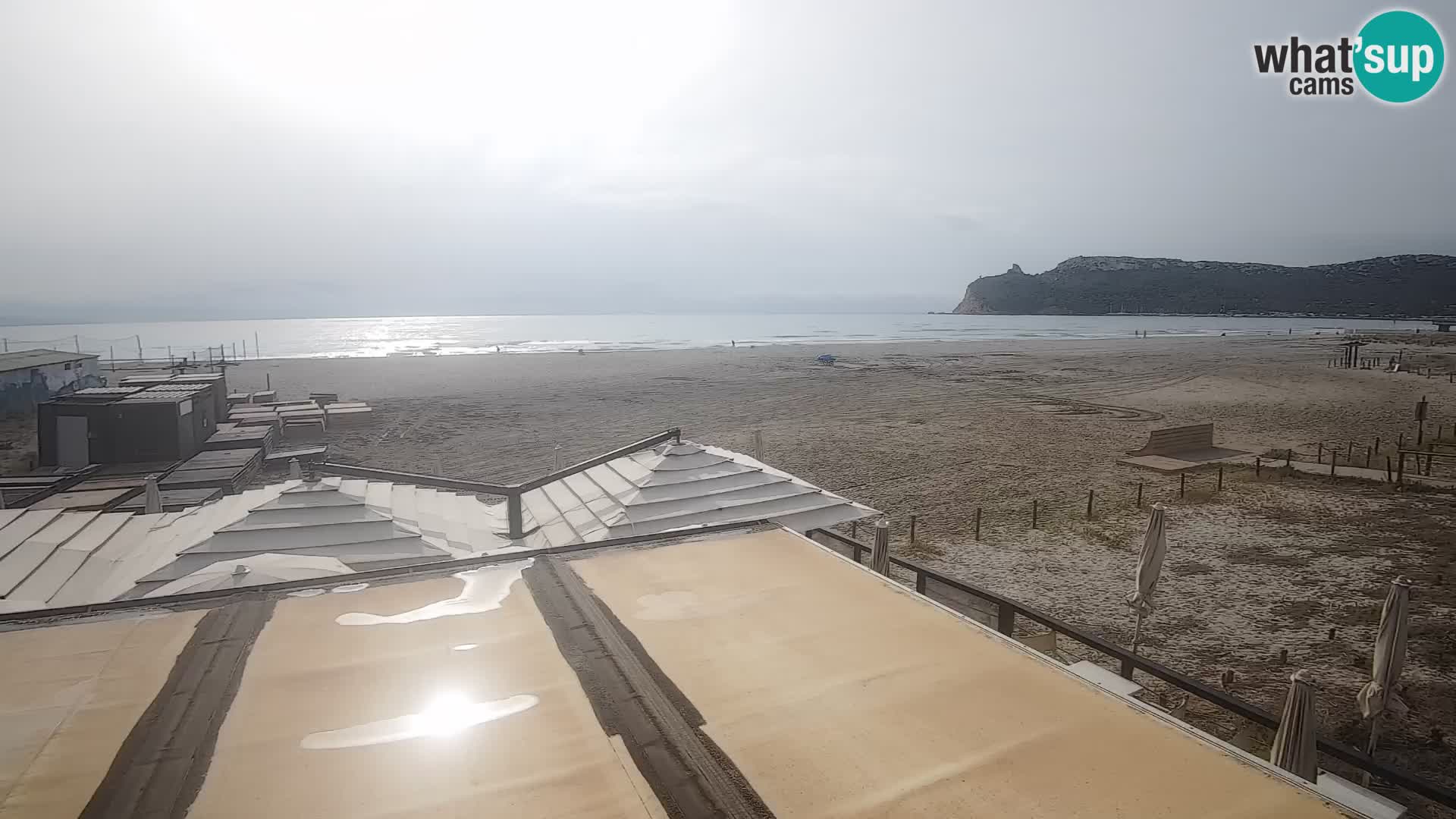 Webcam plage de Poetto | Cagliari | Sardaigne