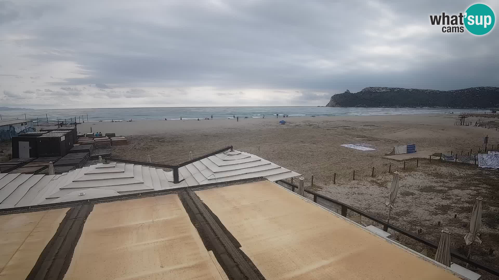 Webcam plage de Poetto | Cagliari | Sardaigne
