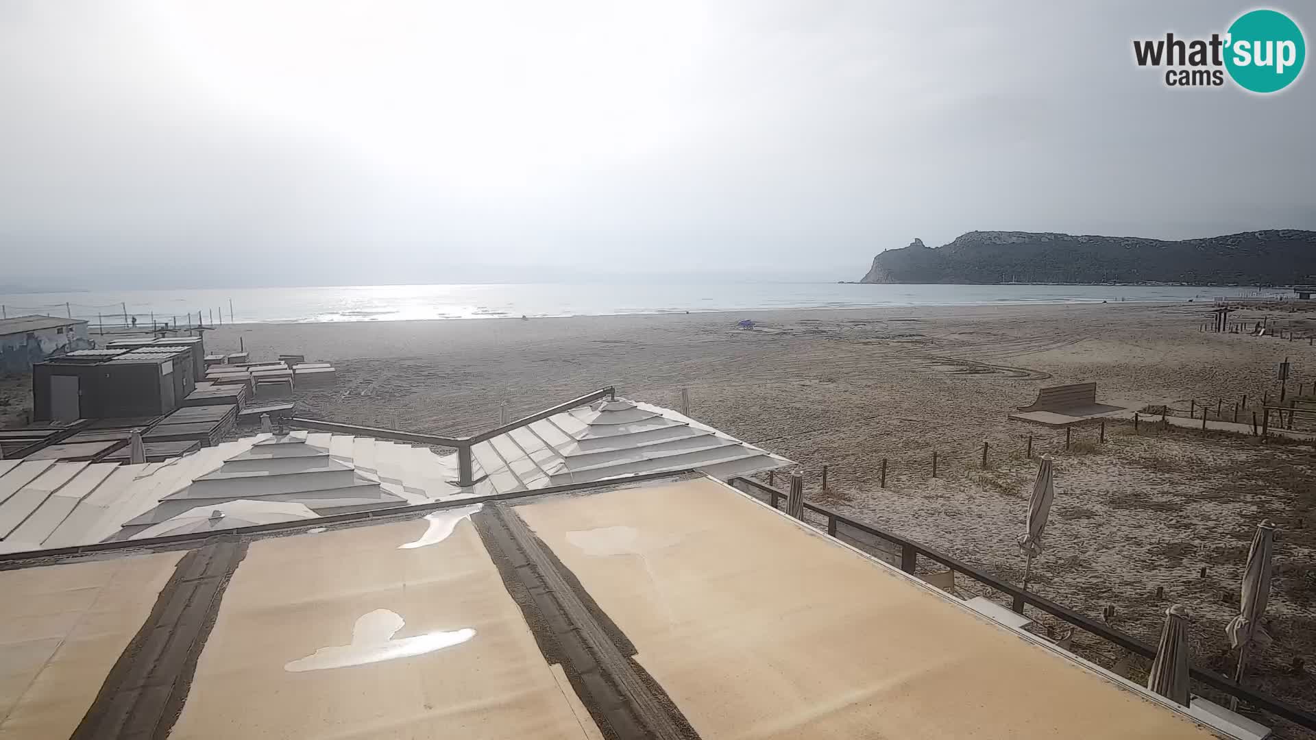 Poetto Strand Webcam | Cagliari | Sardinien
