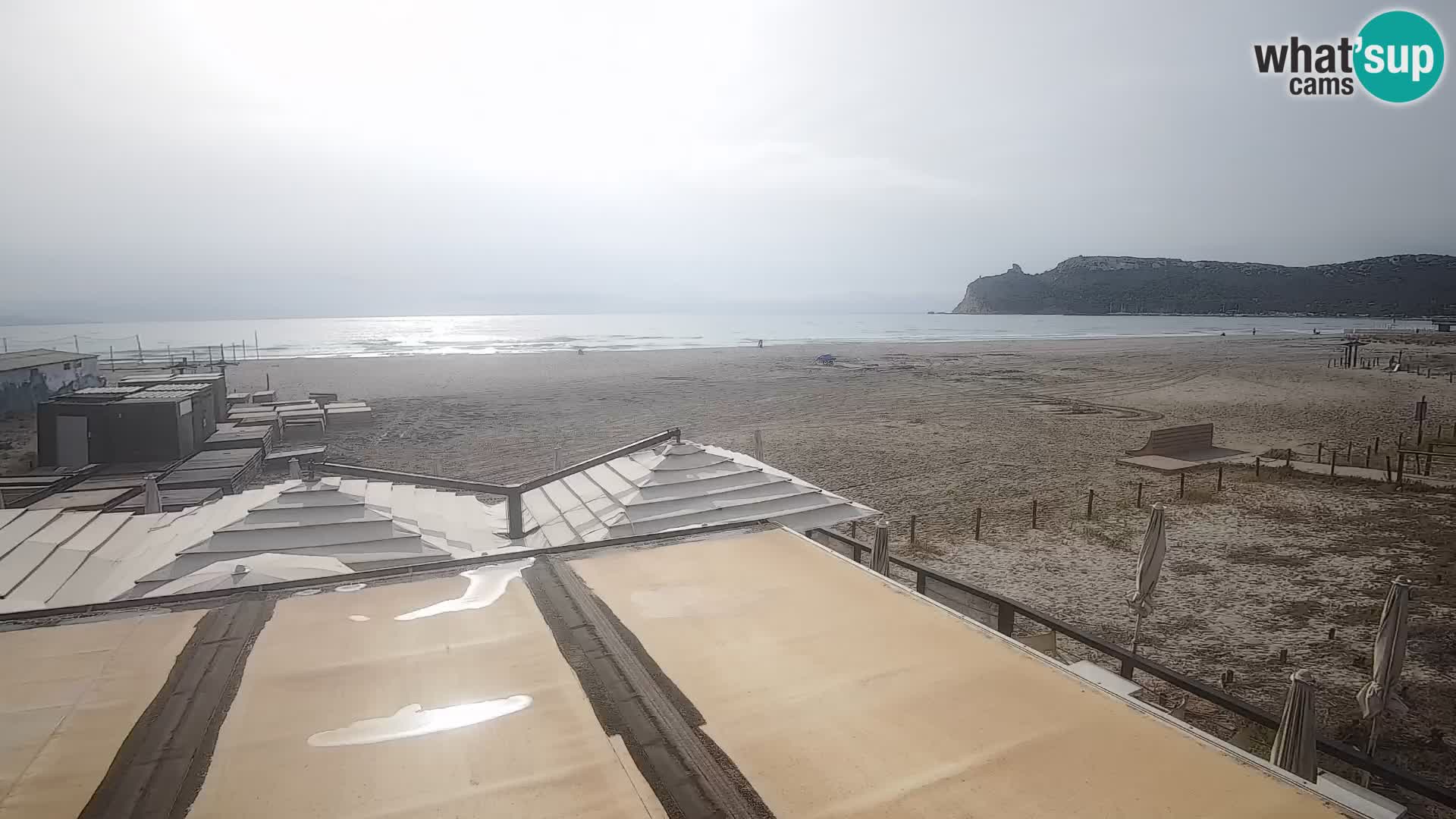 Poetto Strand Webcam | Cagliari | Sardinien
