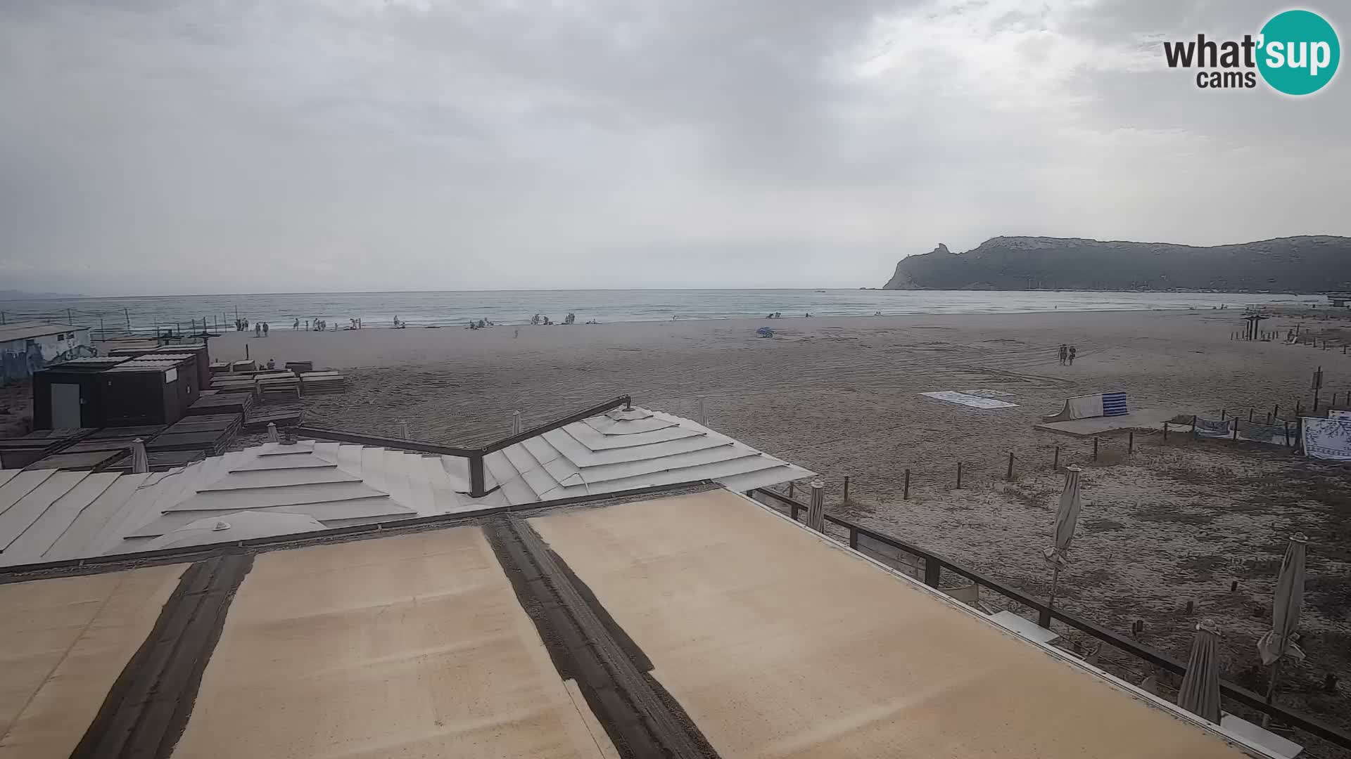 Poetto Strand Webcam | Cagliari | Sardinien