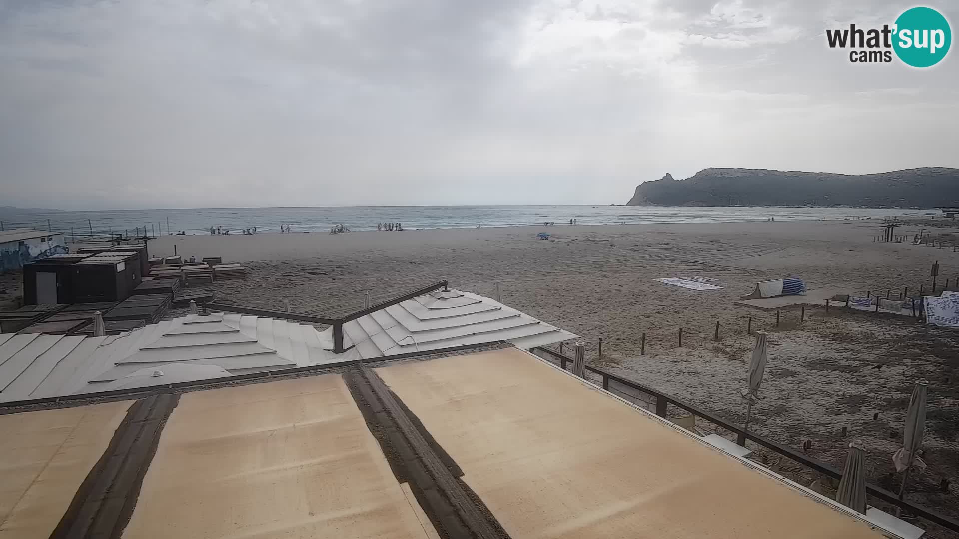 Poetto beach webcam | Cagliari | Sardinia