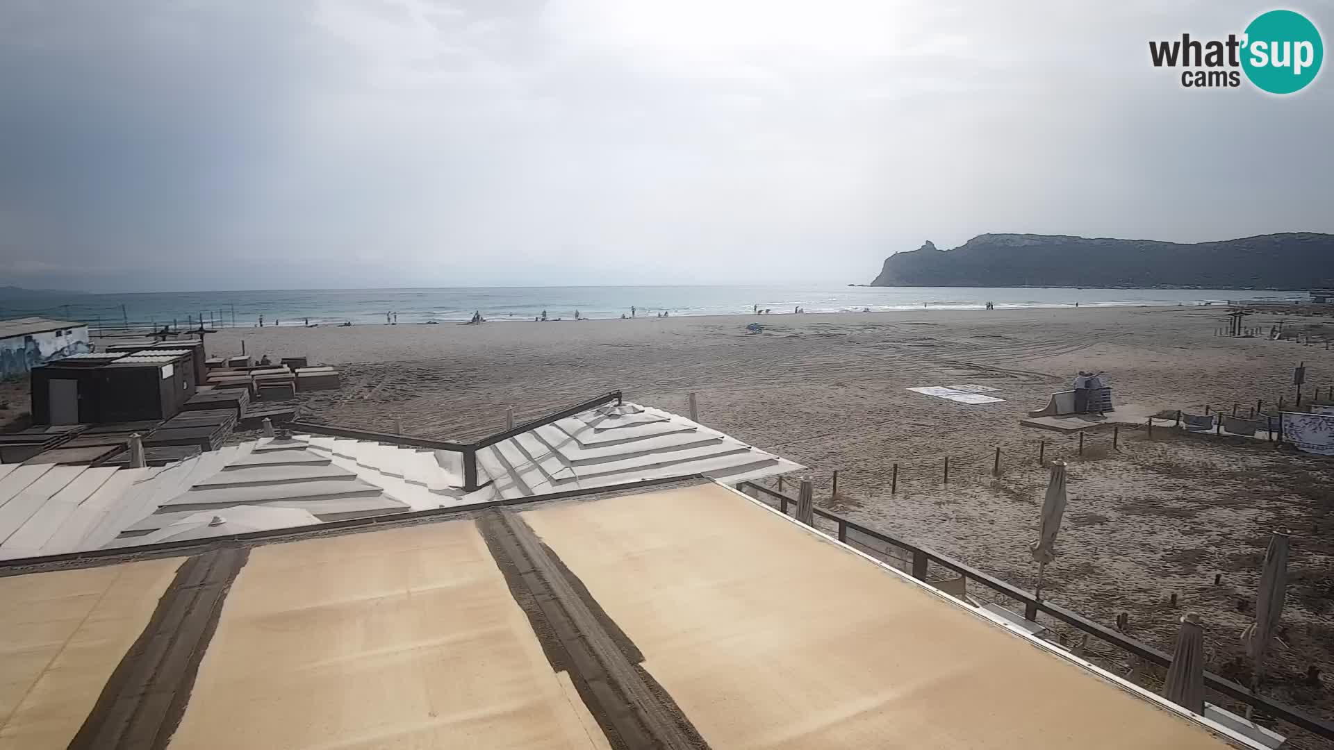 Poetto beach webcam | Cagliari | Sardinia