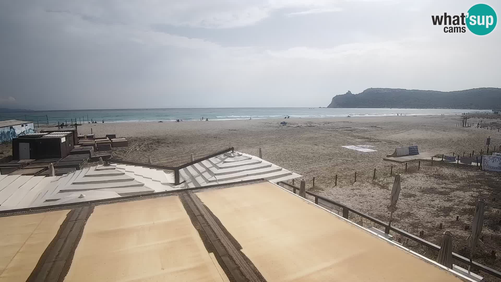Poetto beach webcam | Cagliari | Sardinia