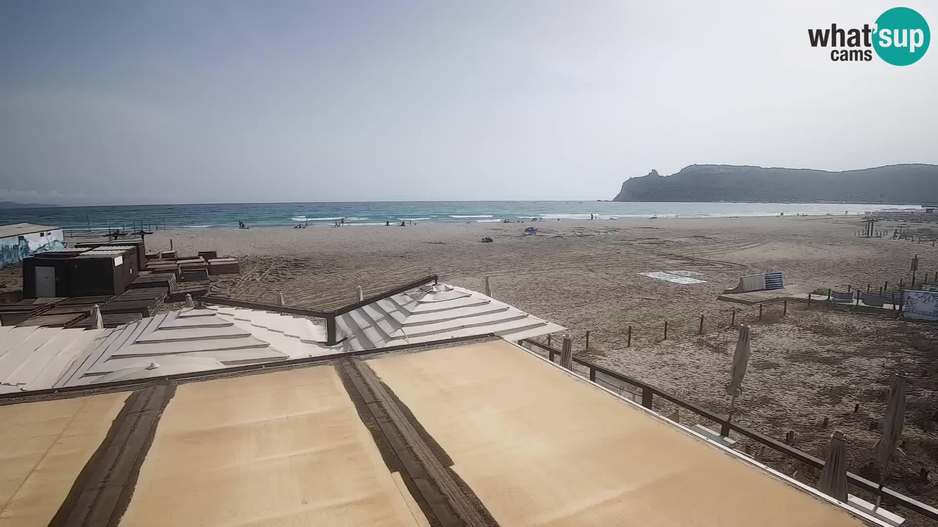 Poetto beach webcam | Cagliari | Sardinia