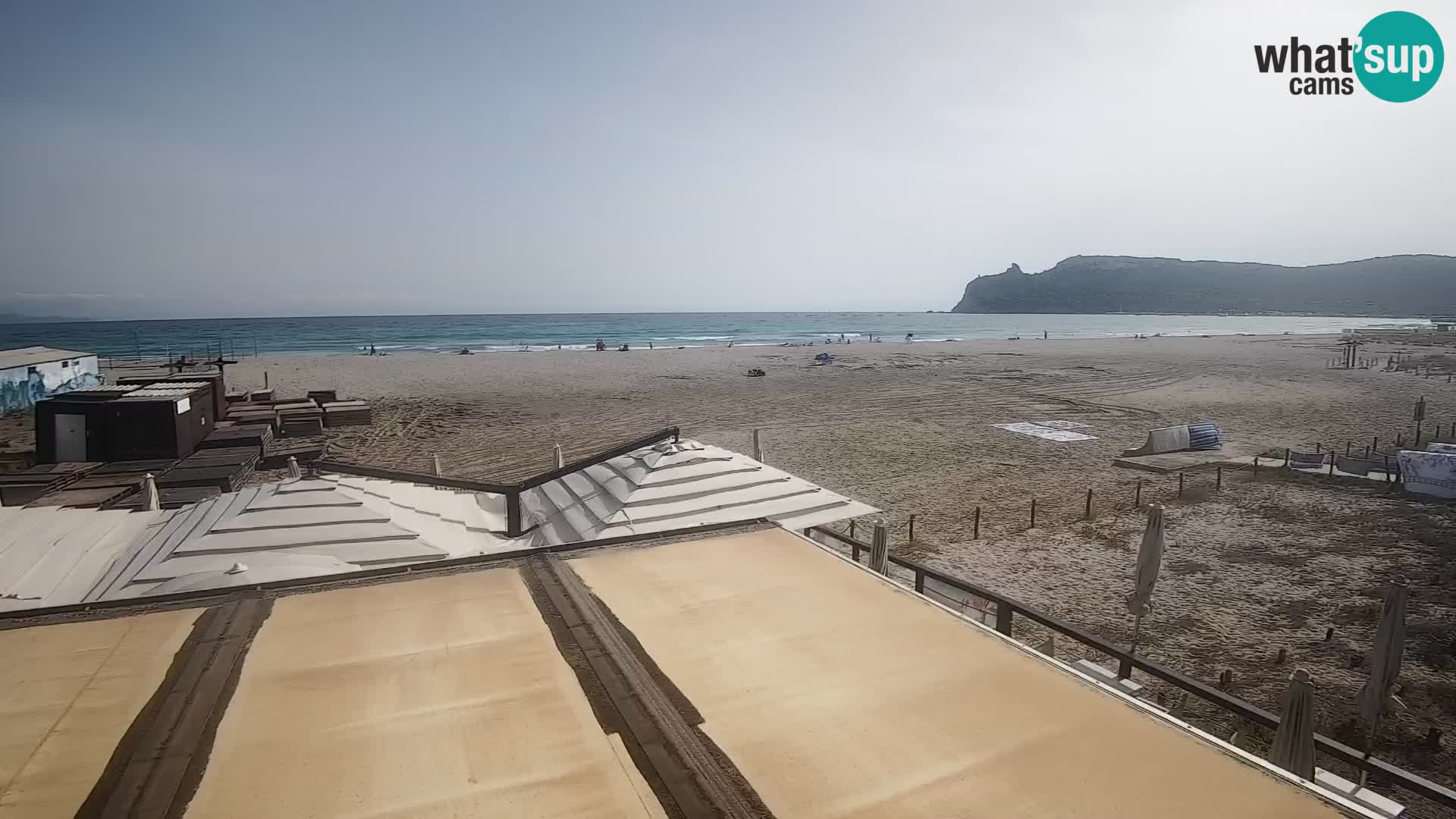 Poetto Strand Webcam | Cagliari | Sardinien
