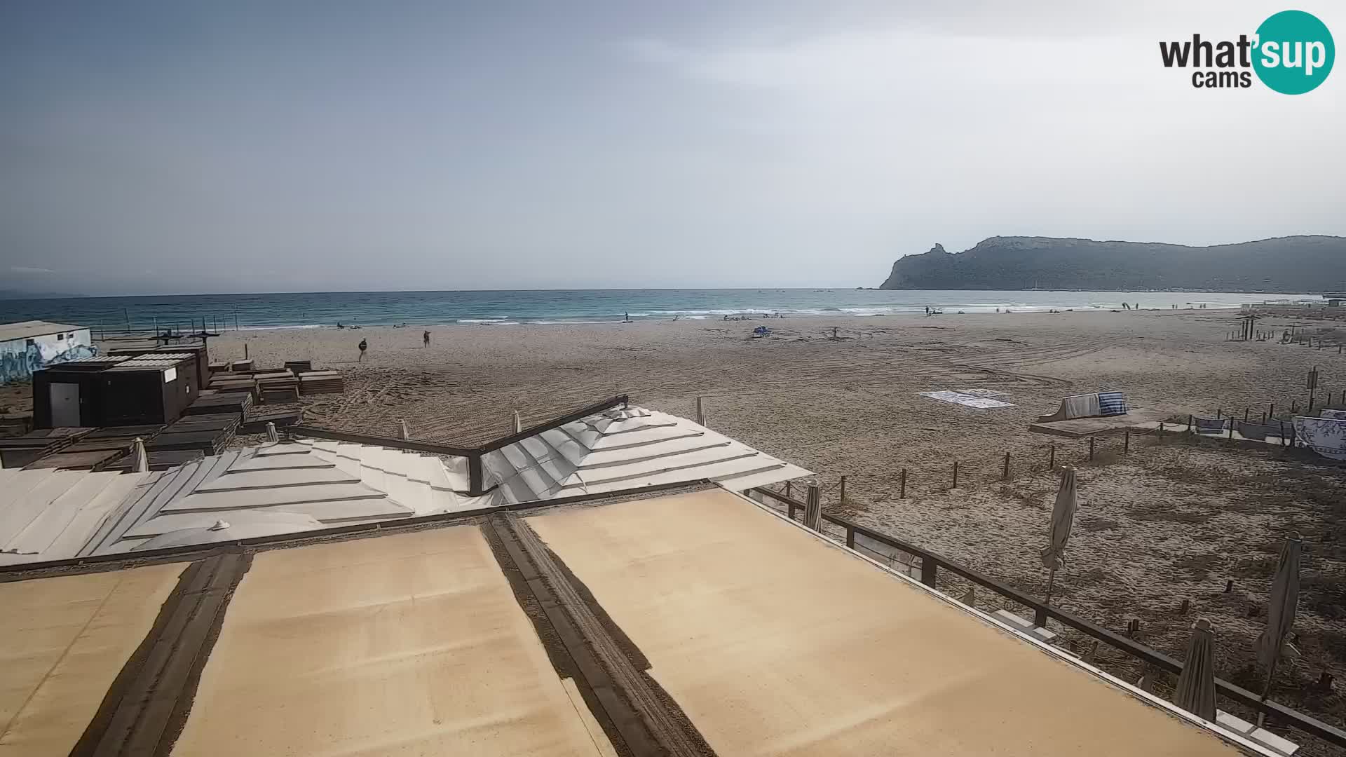 Webcam plage de Poetto | Cagliari | Sardaigne