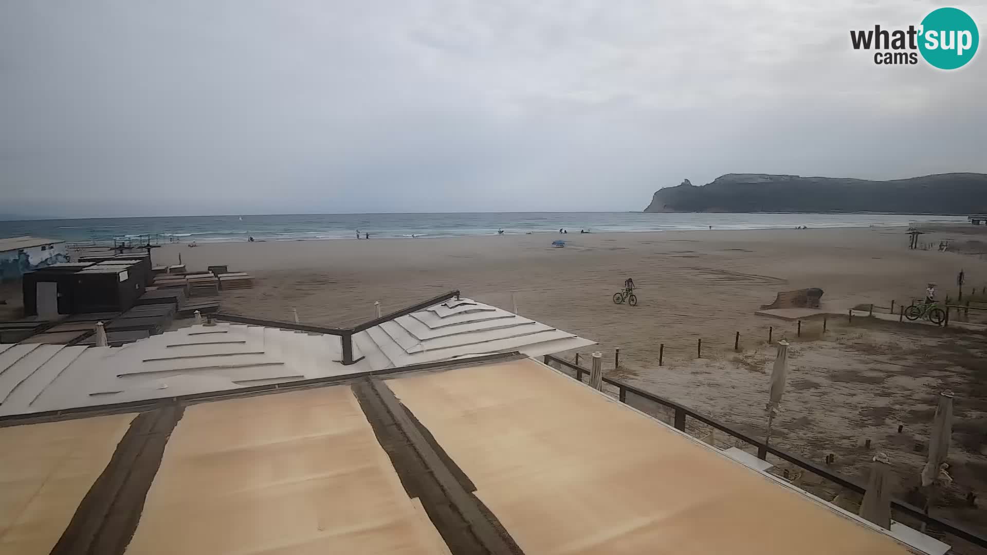 Poetto beach webcam | Cagliari | Sardinia