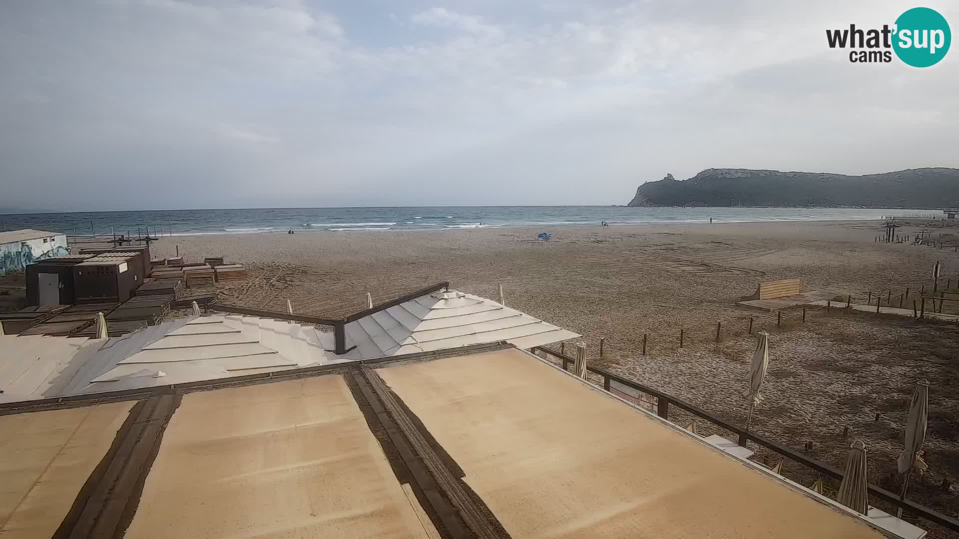 Webcam plage de Poetto | Cagliari | Sardaigne