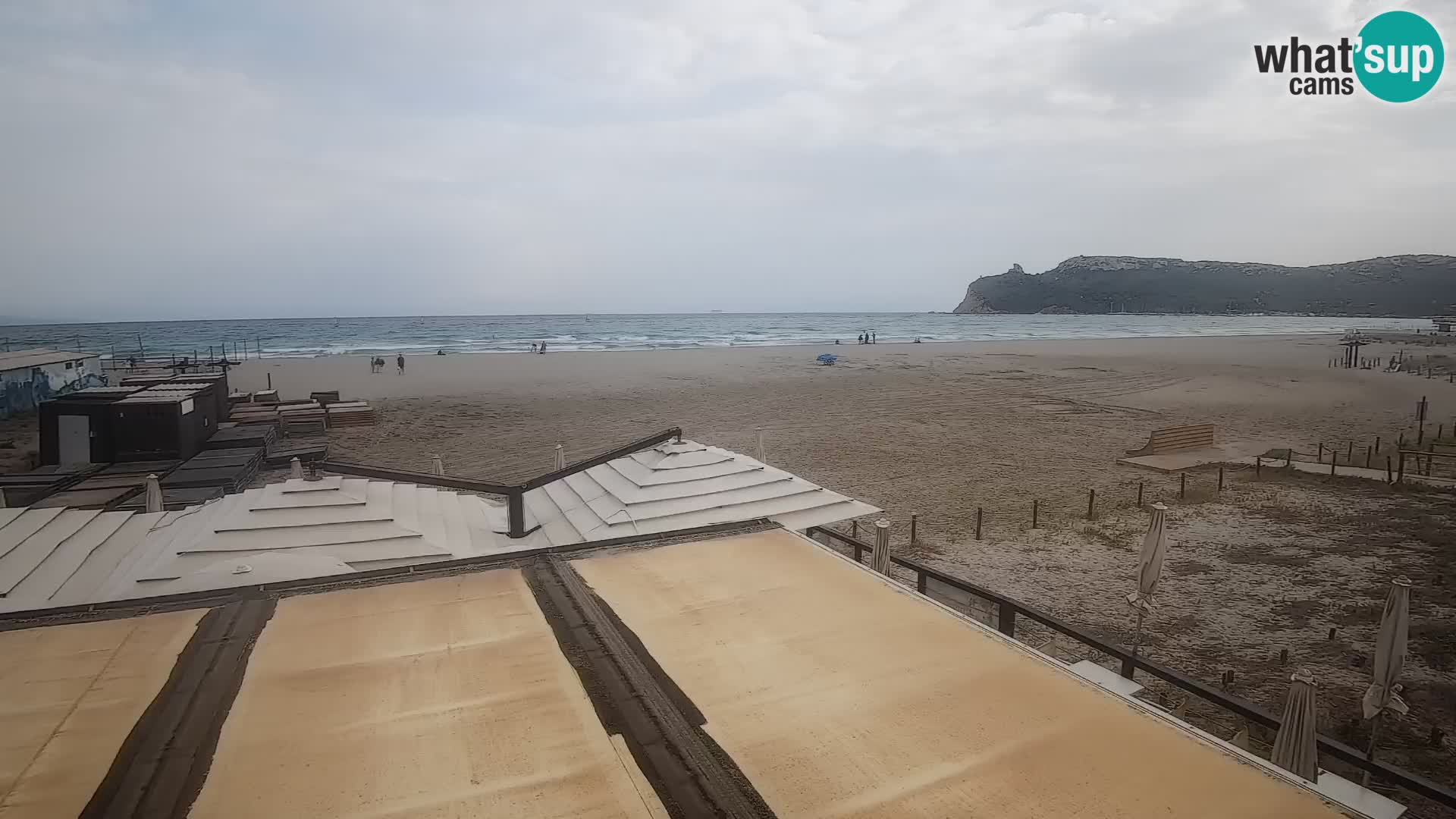 Poetto Strand Webcam | Cagliari | Sardinien