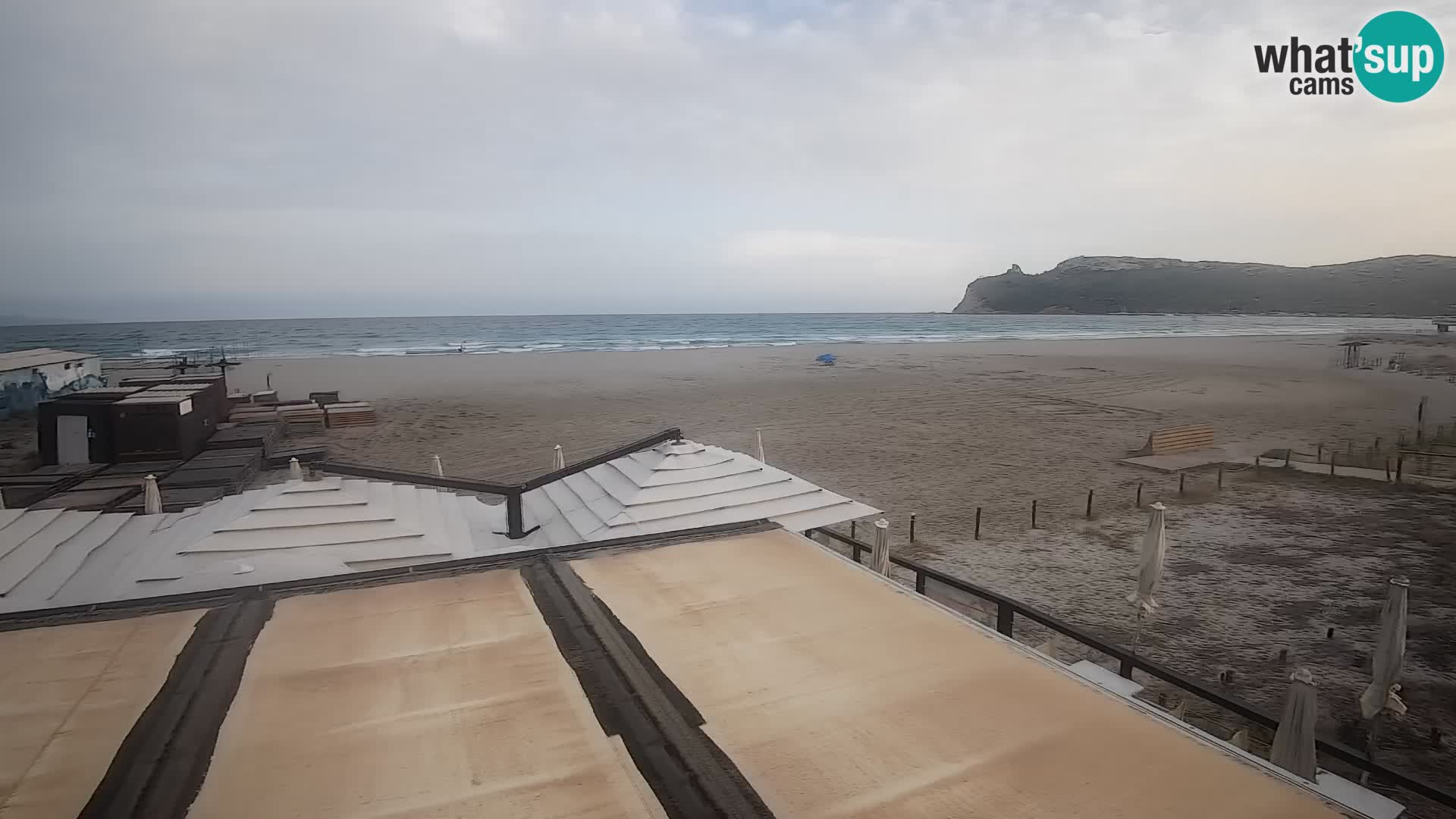 Poetto beach webcam | Cagliari | Sardinia