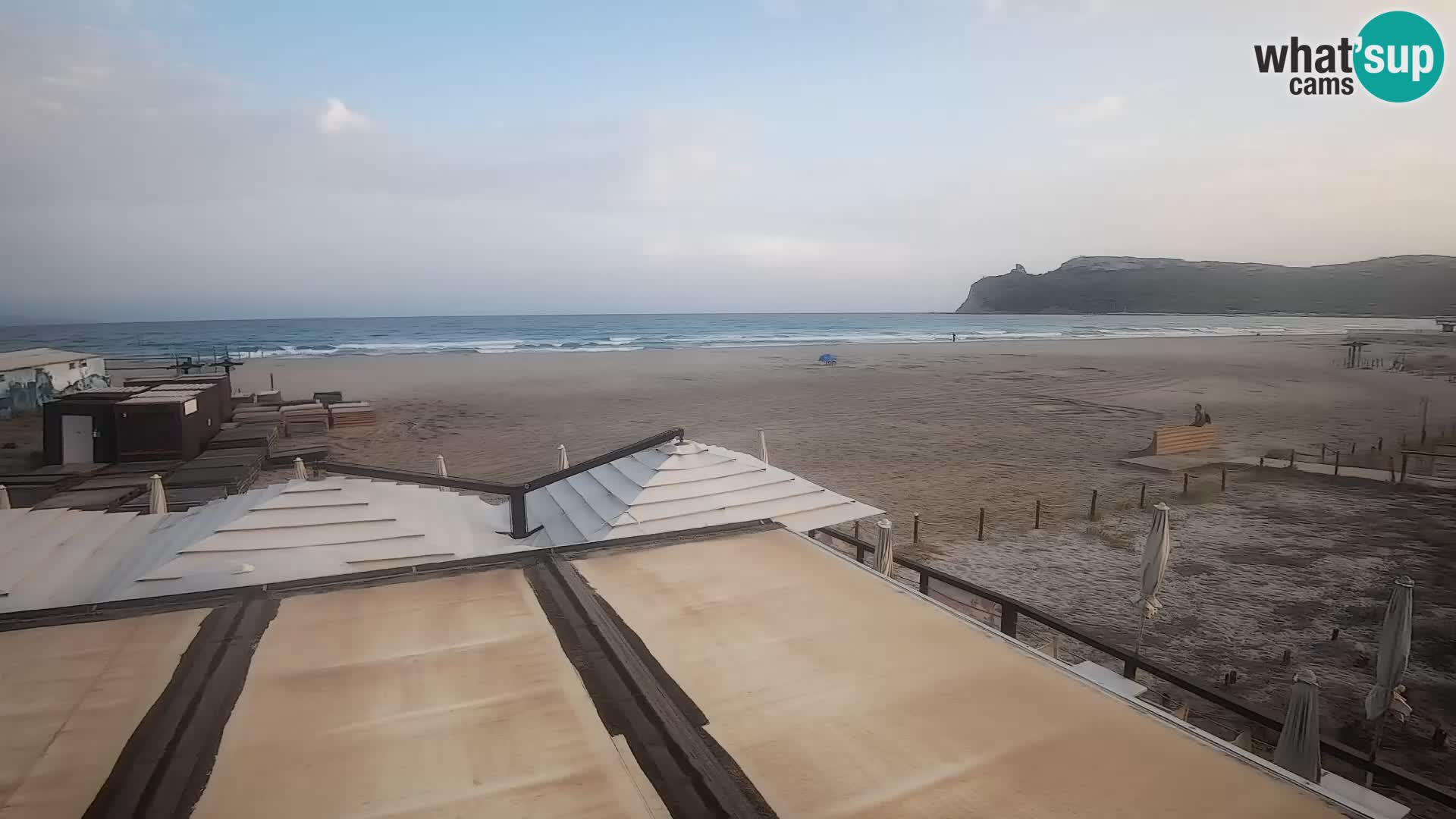 Poetto beach webcam | Cagliari | Sardinia