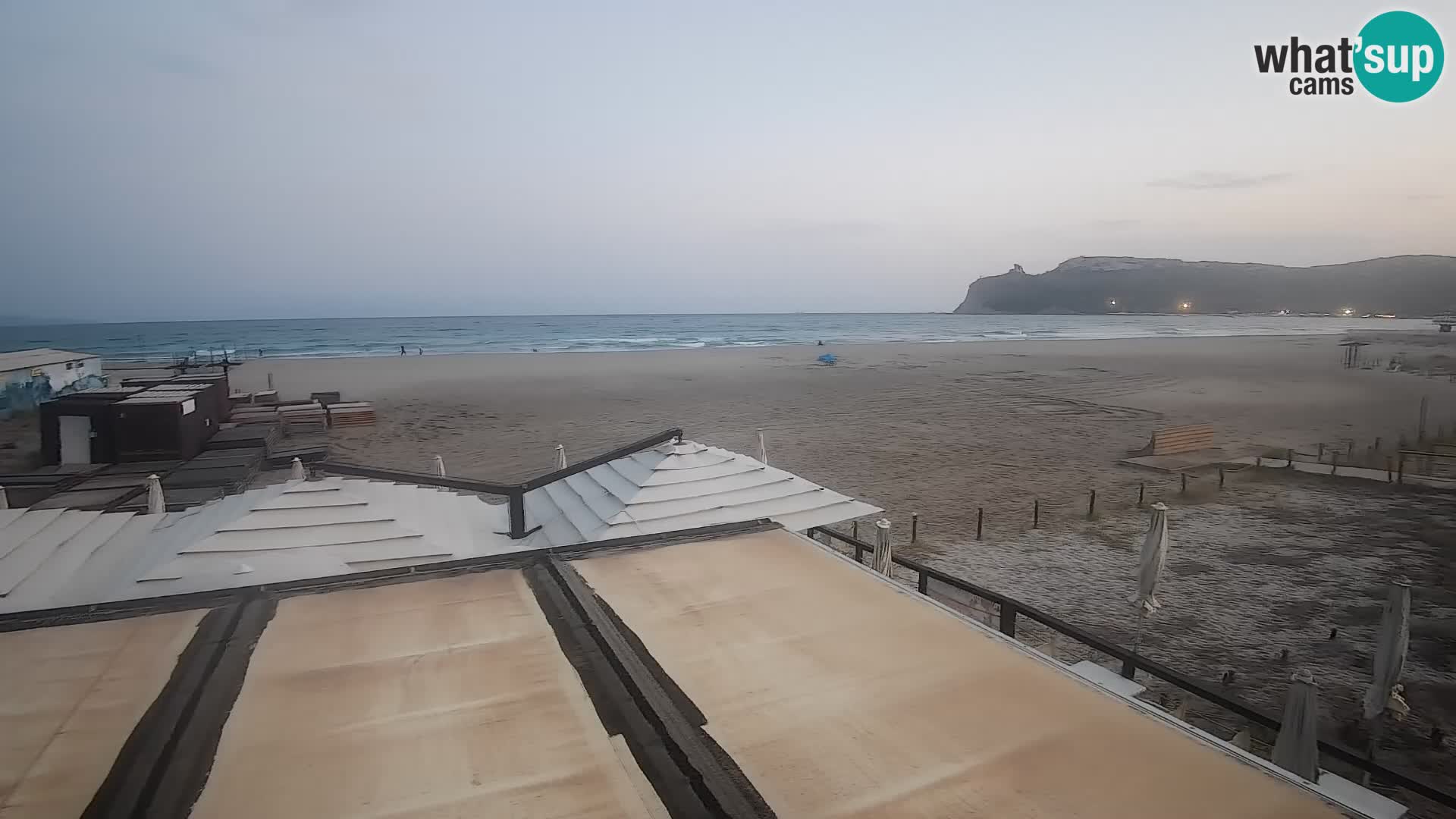 Poetto Strand Webcam | Cagliari | Sardinien