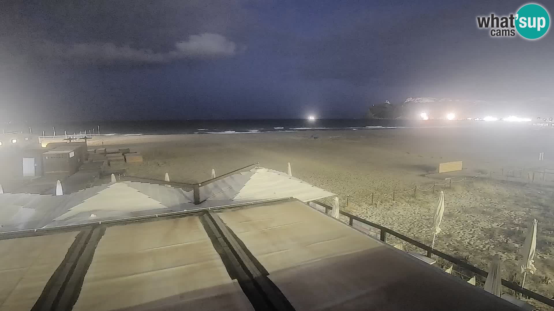 Poetto beach webcam | Cagliari | Sardinia