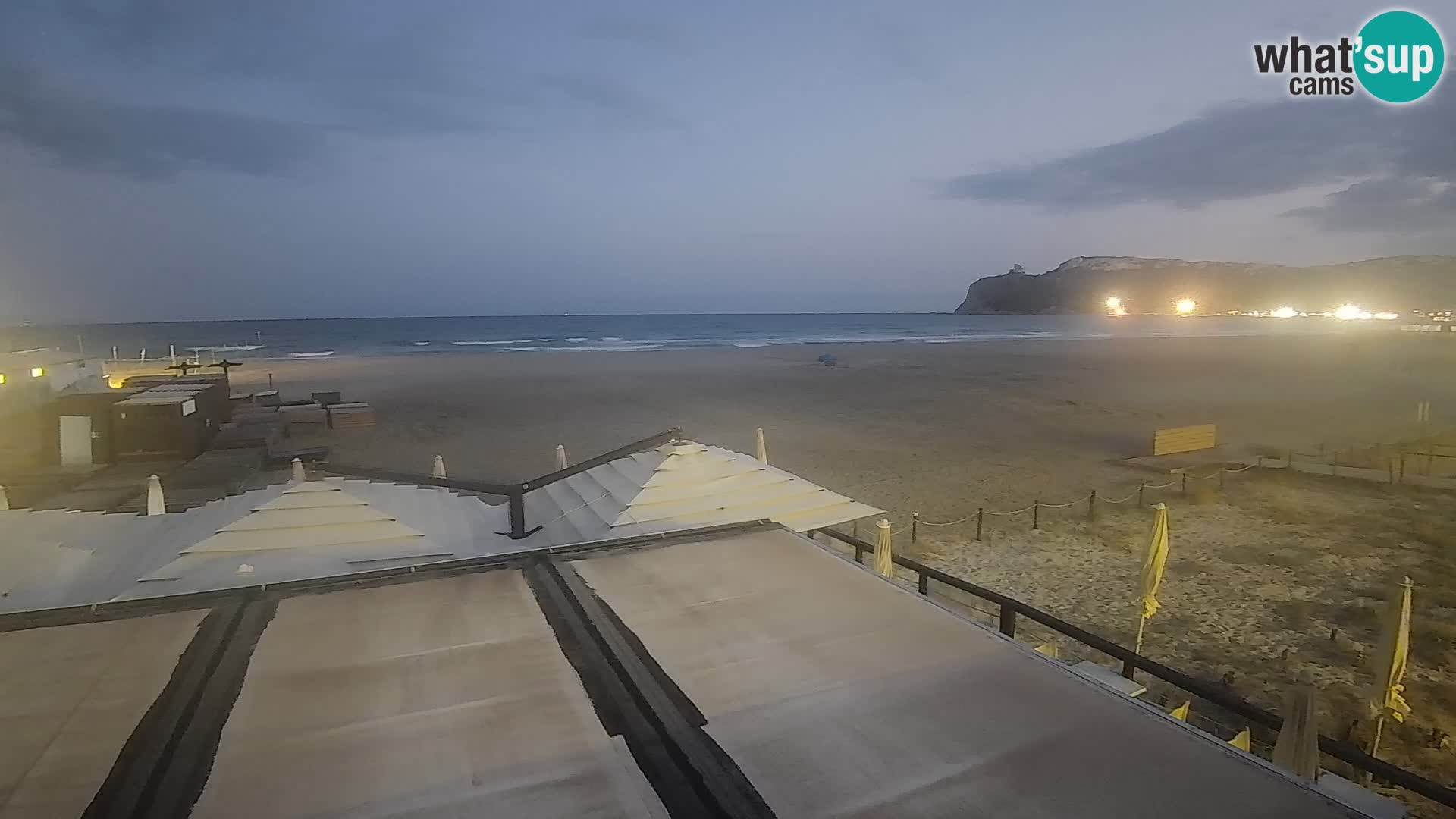 Poetto beach webcam | Cagliari | Sardinia