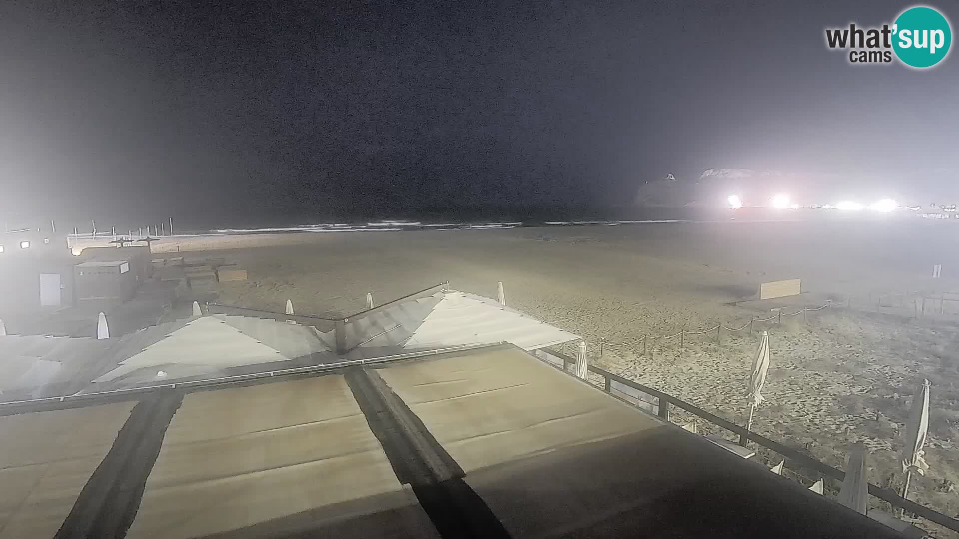 Poetto beach webcam | Cagliari | Sardinija
