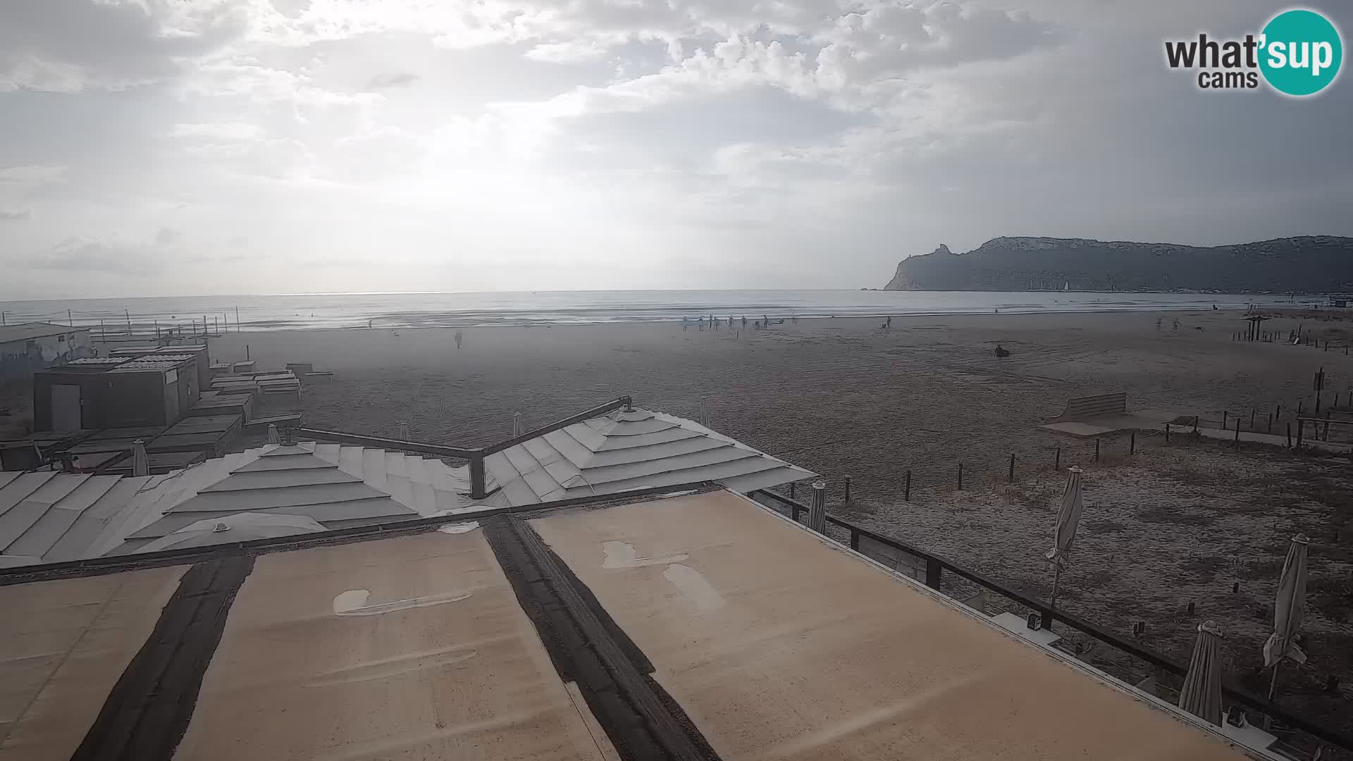 Poetto beach webcam | Cagliari | Sardinija