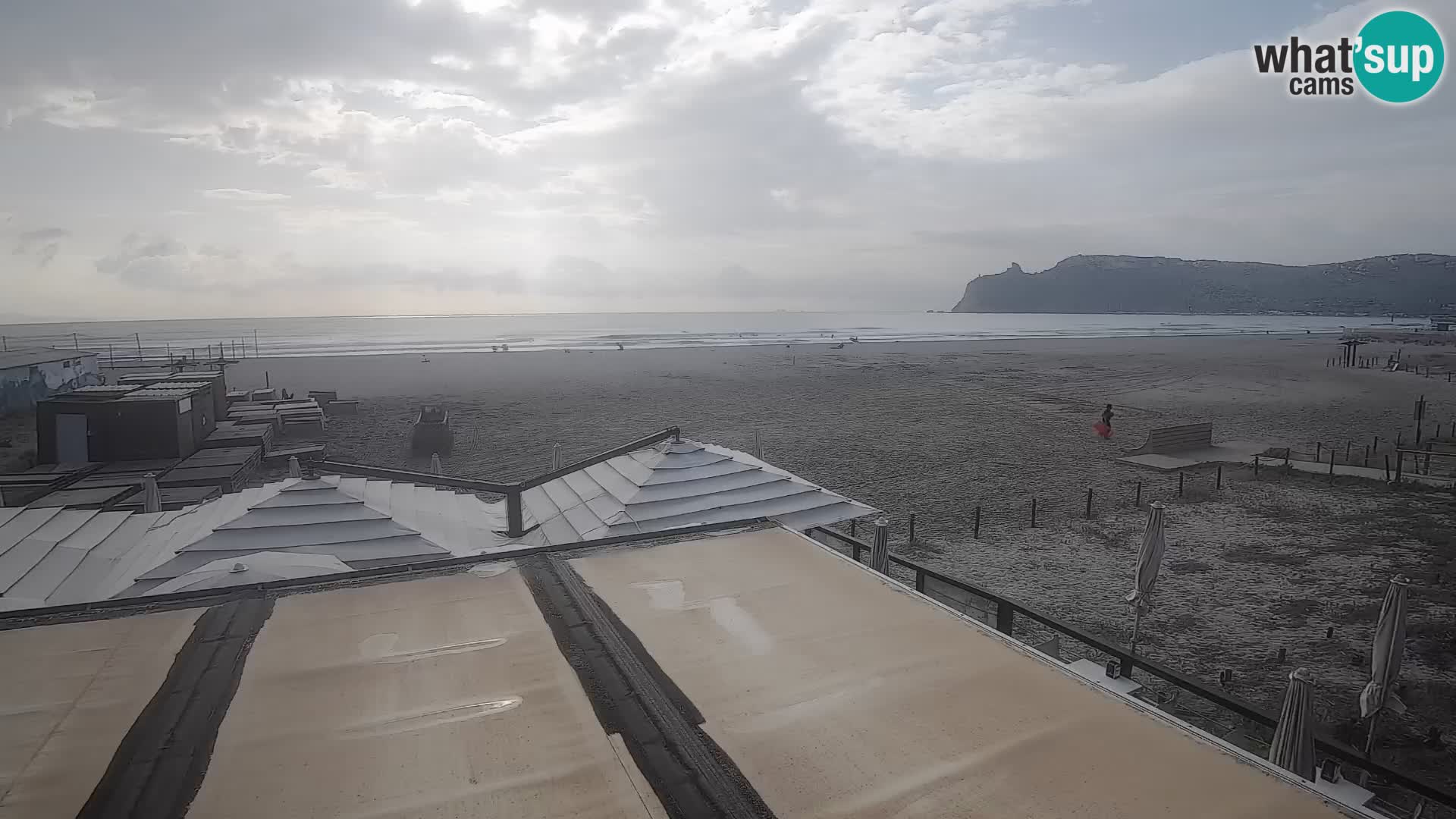 Webcam plage de Poetto | Cagliari | Sardaigne