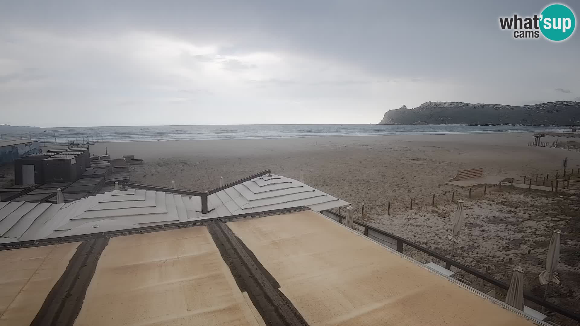 Poetto beach webcam | Cagliari | Sardinia