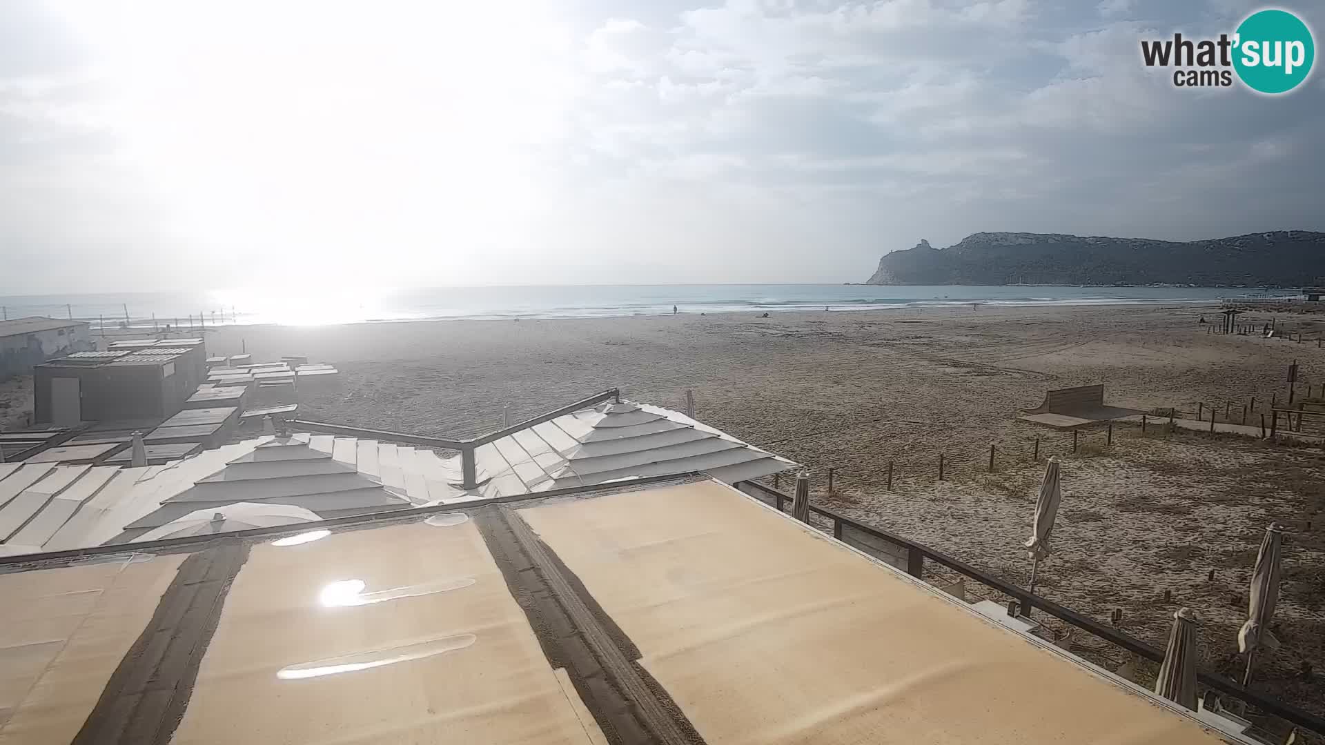 Poetto Strand Webcam | Cagliari | Sardinien