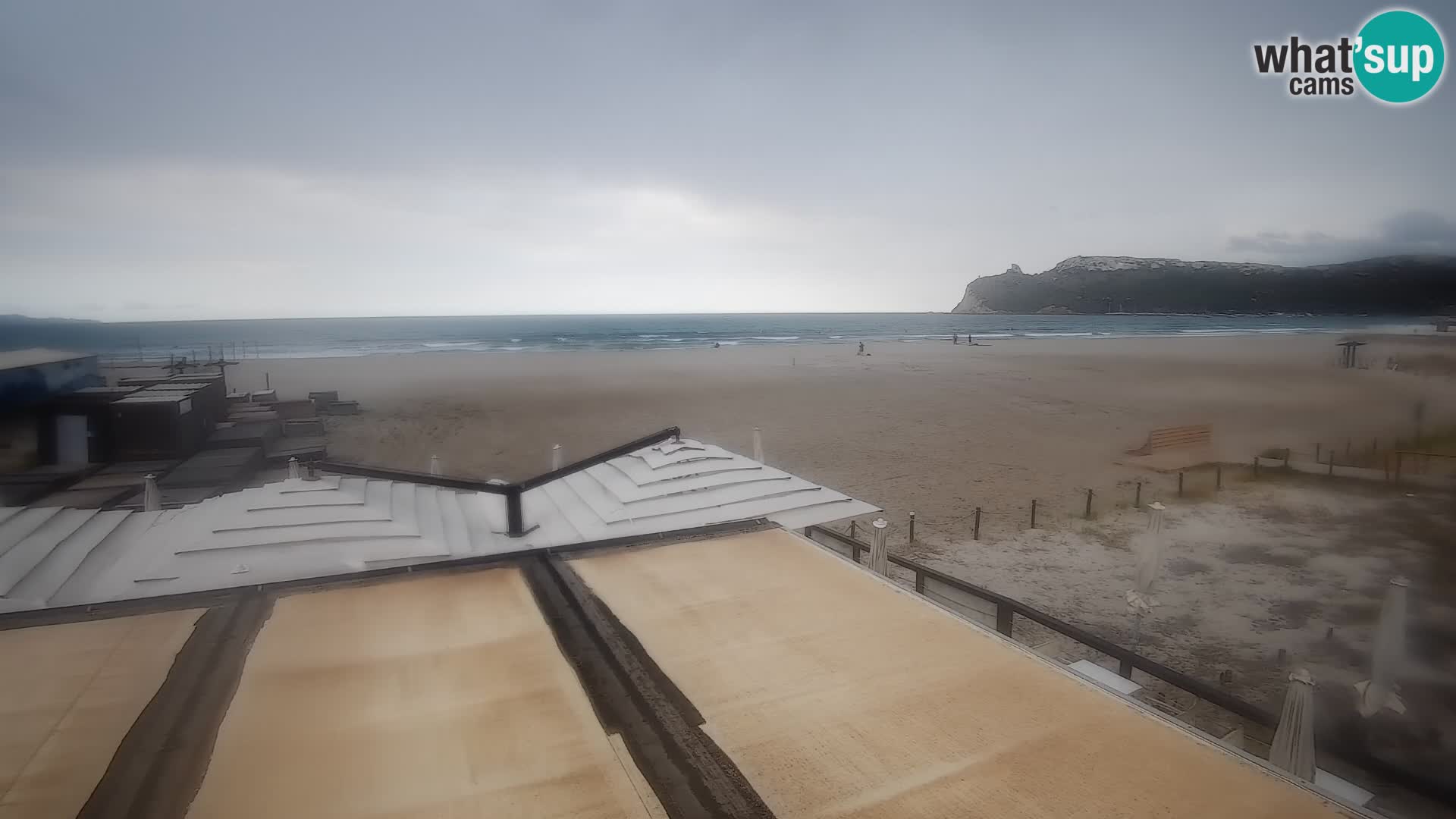 Poetto beach webcam | Cagliari | Sardinia