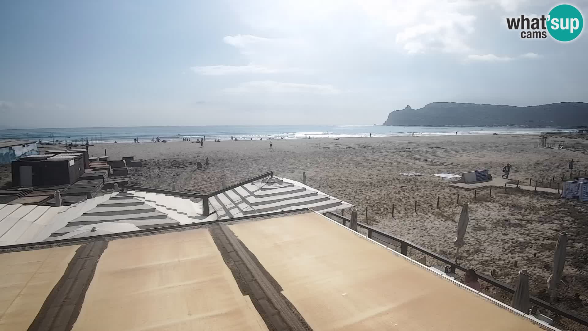 Poetto beach webcam | Cagliari | Sardinia