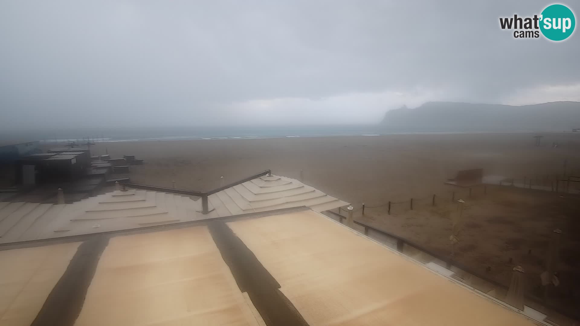 Poetto beach webcam | Cagliari | Sardinija