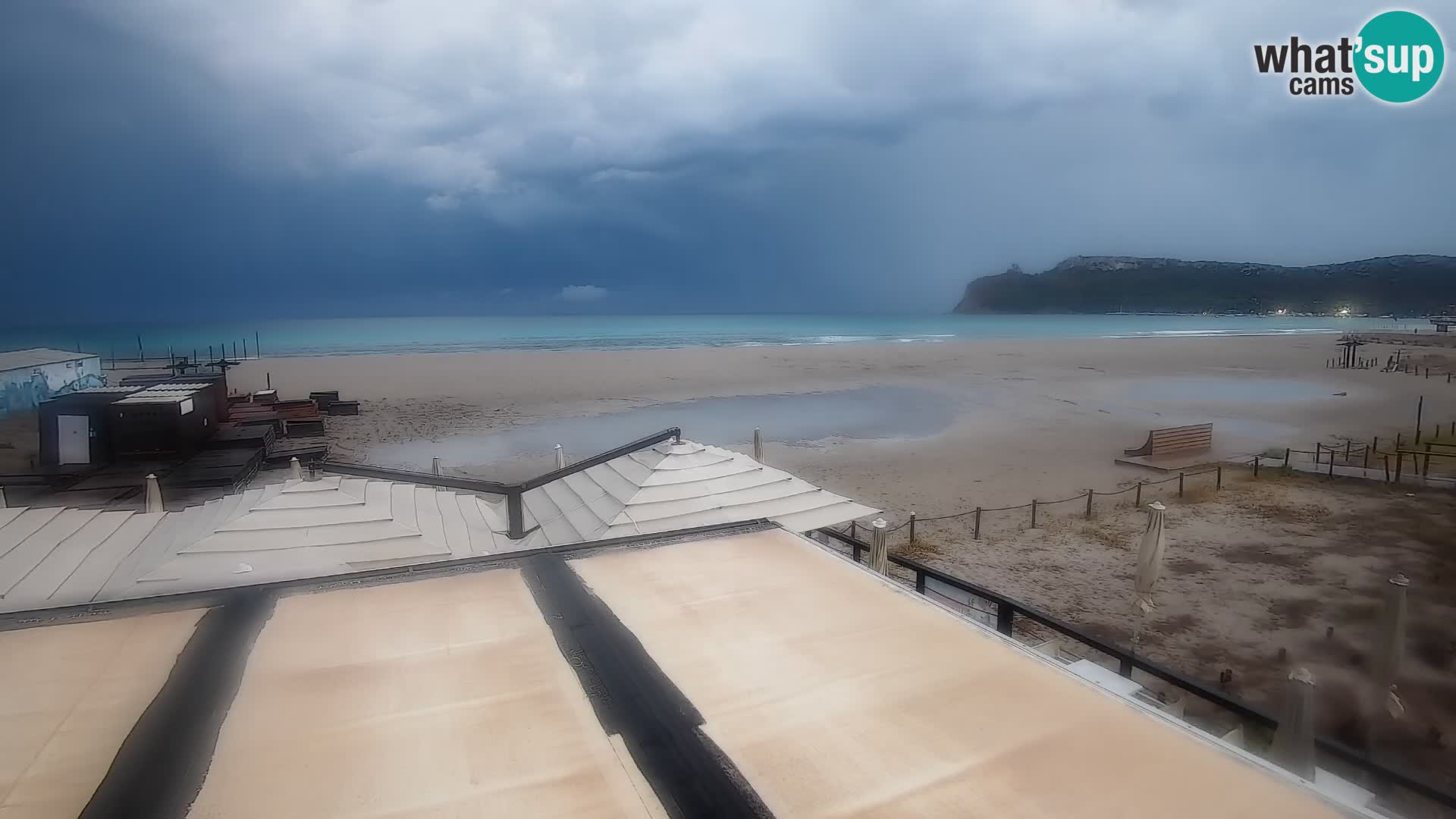 Webcam plage de Poetto | Cagliari | Sardaigne