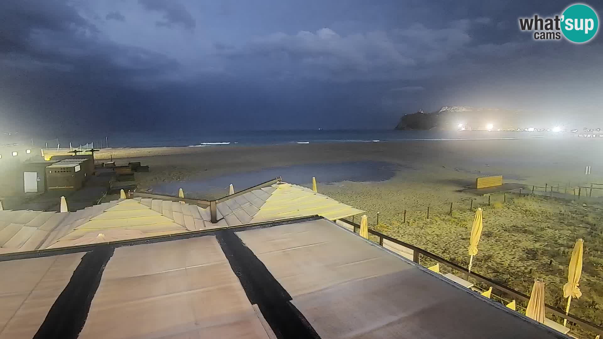 Poetto beach webcam | Cagliari | Sardinia