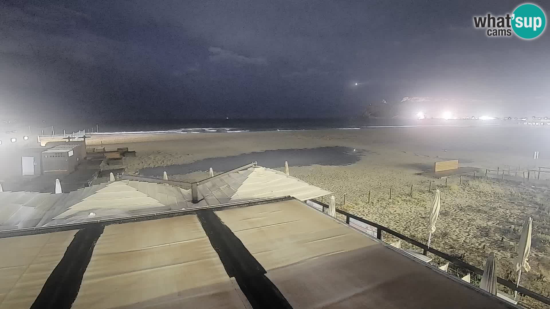 Poetto beach webcam | Cagliari | Sardinija