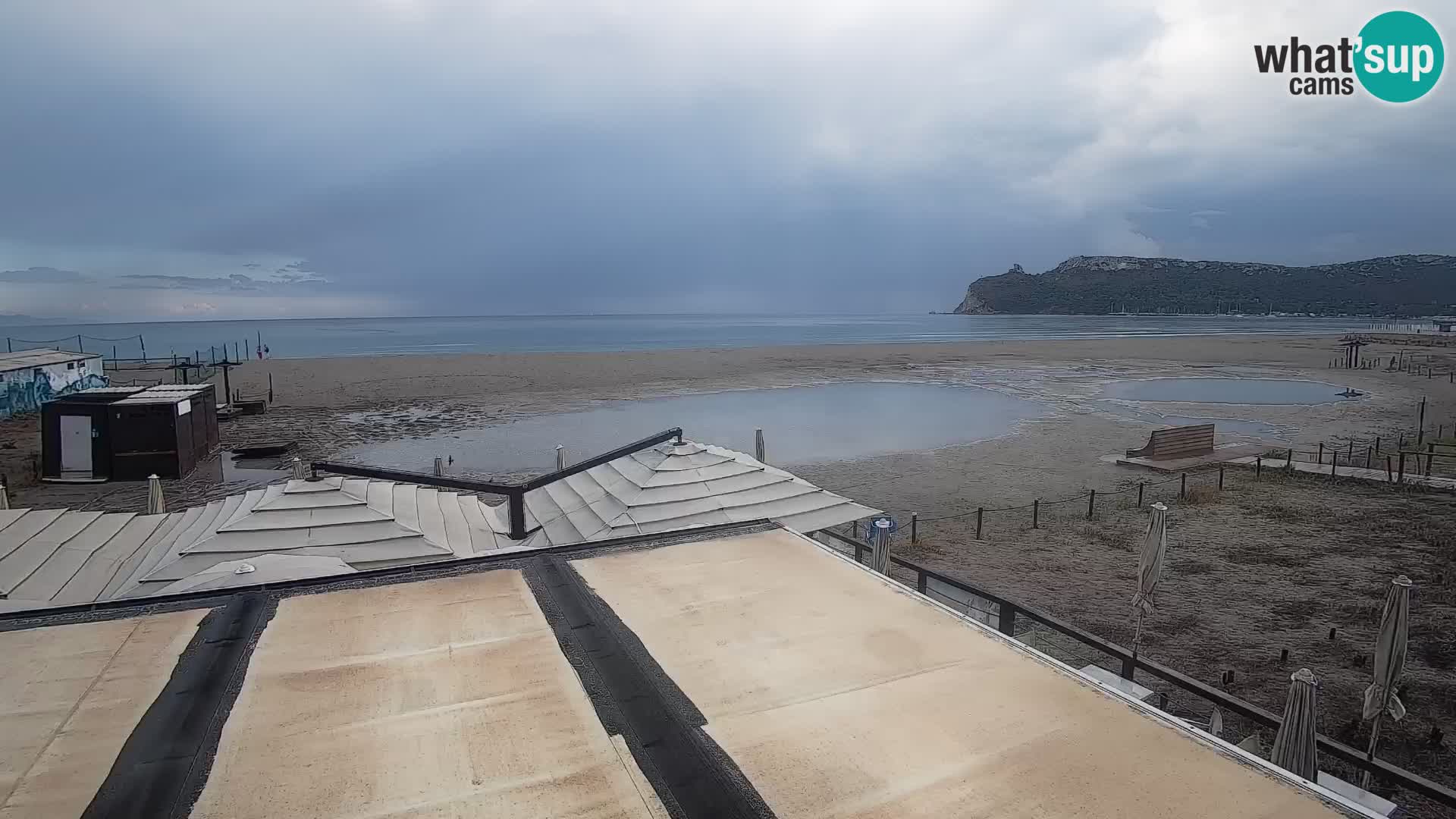 Poetto beach webcam | Cagliari | Sardinia