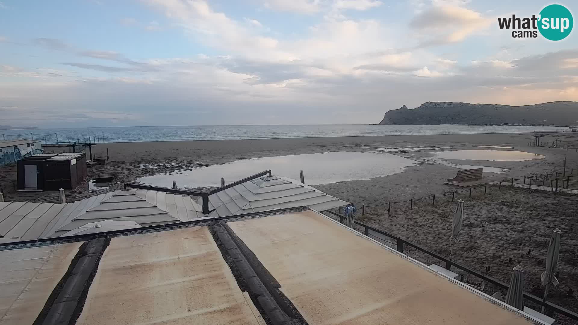 Poetto beach webcam | Cagliari | Sardinia