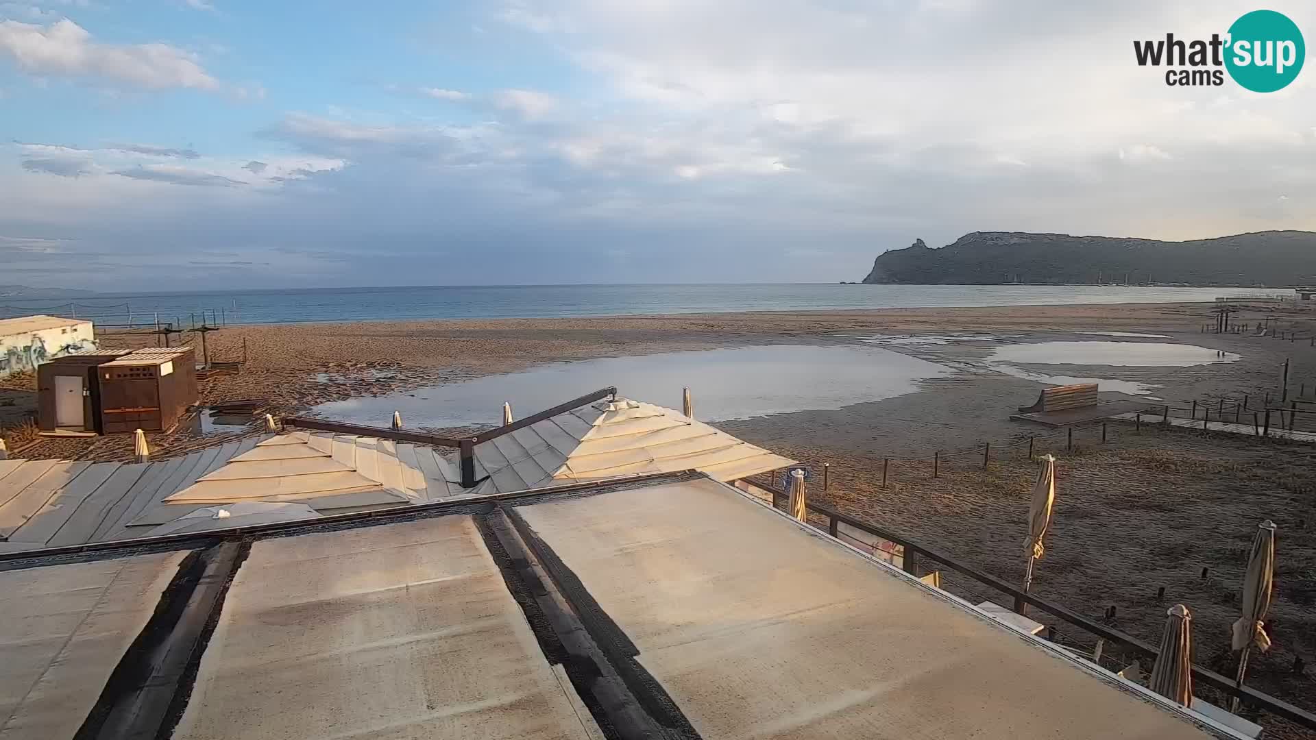Webcam spiaggia del Poetto | Cagliari | Sardegna