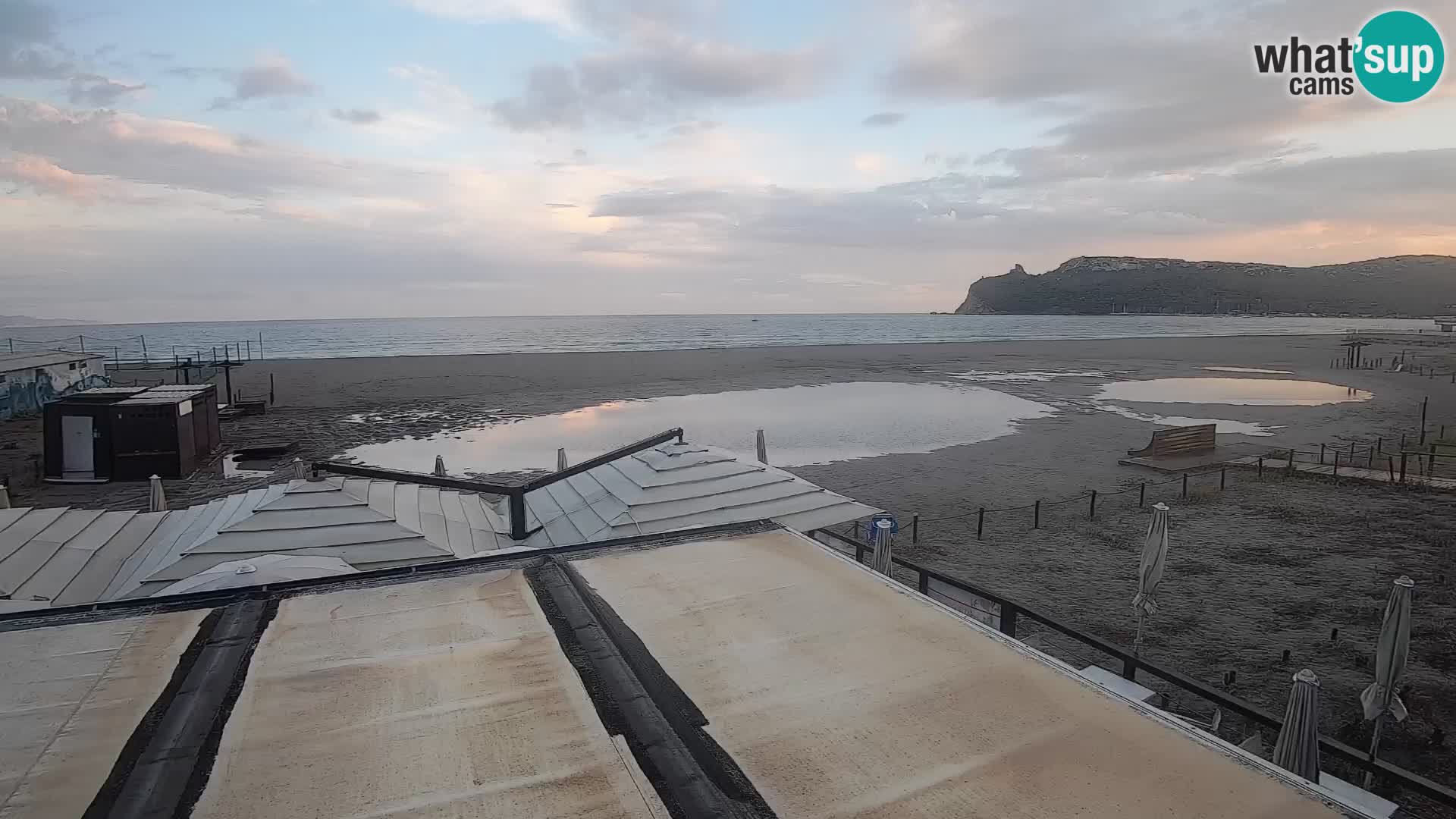 Poetto Strand Webcam | Cagliari | Sardinien