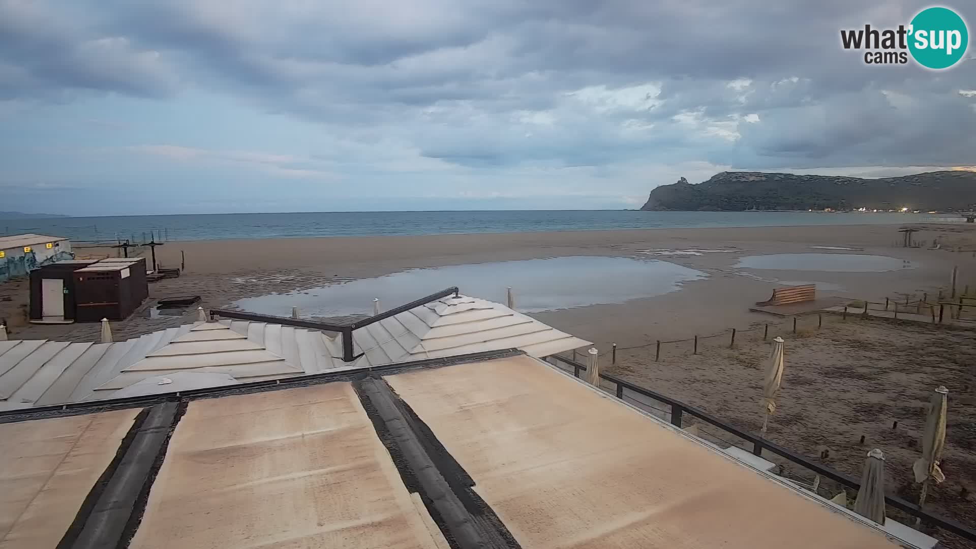 Webcam spiaggia del Poetto | Cagliari | Sardegna