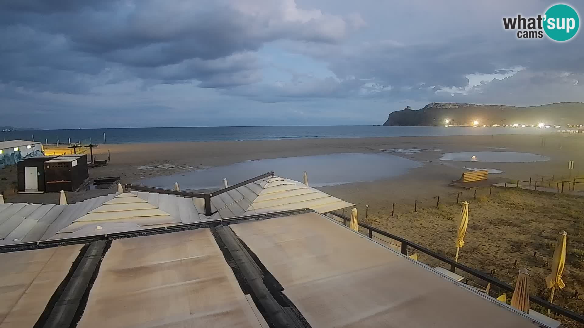 Poetto beach webcam | Cagliari | Sardinia