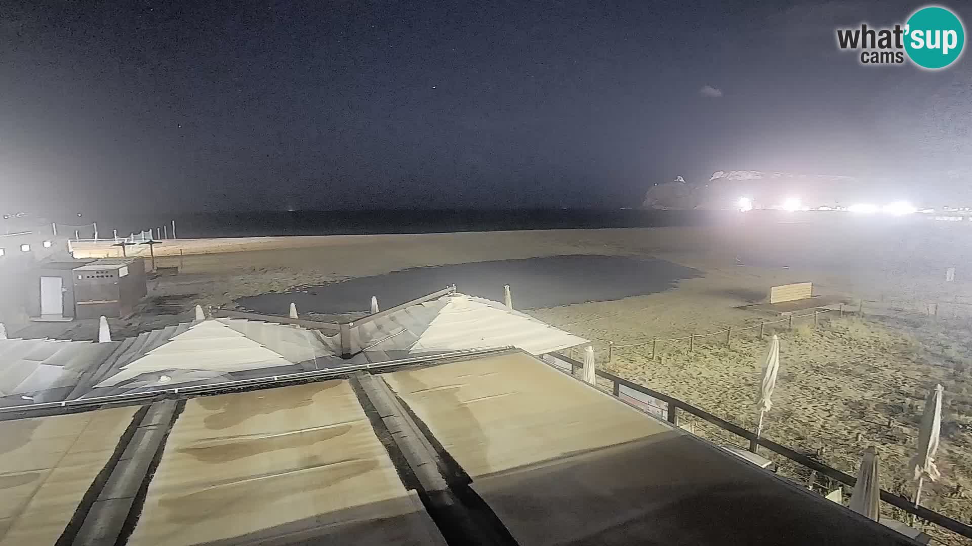 Poetto beach webcam | Cagliari | Sardinija
