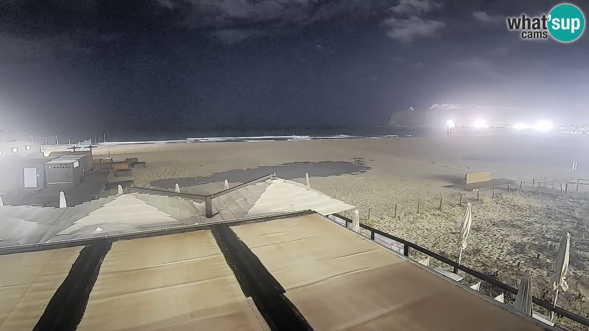 Webcam plage de Poetto | Cagliari | Sardaigne