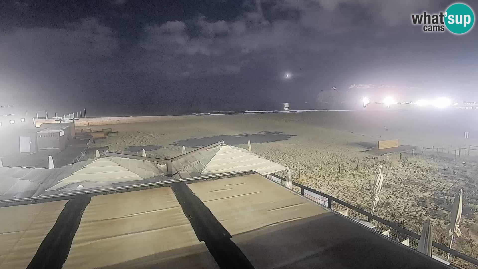 Poetto beach webcam | Cagliari | Sardinija