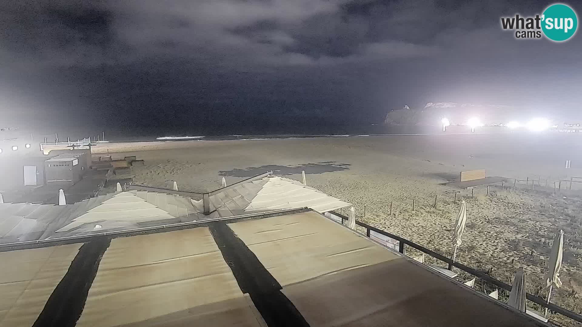 Poetto beach webcam | Cagliari | Sardinija