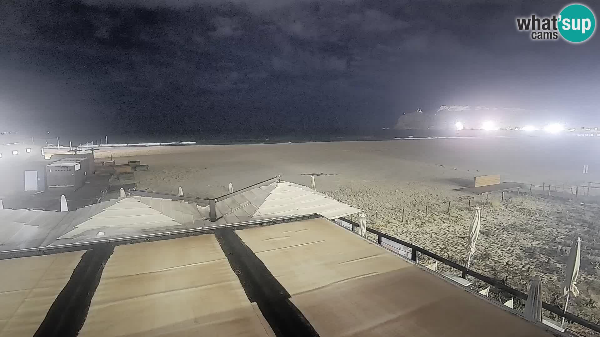Poetto beach webcam | Cagliari | Sardinija