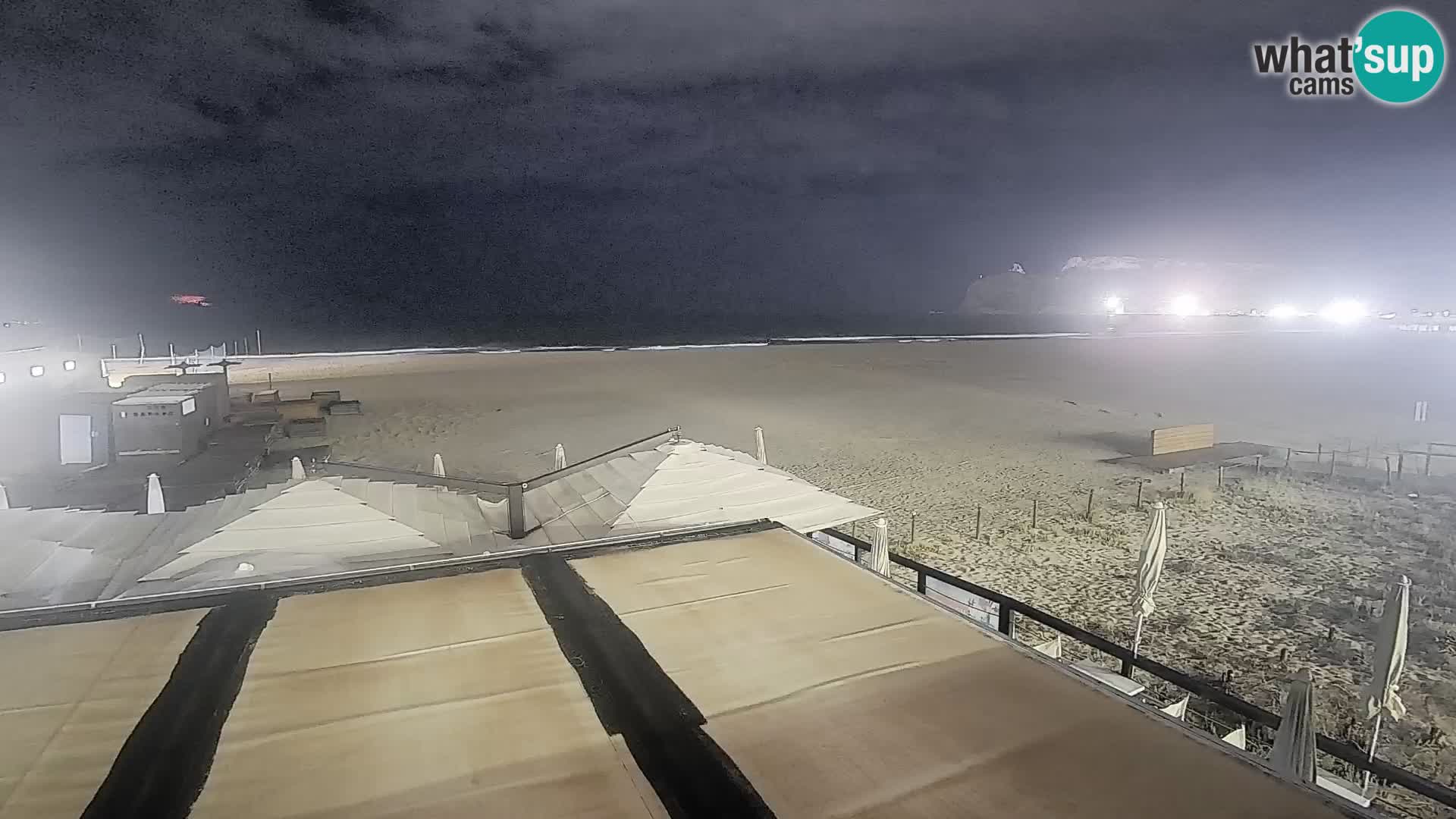 Poetto beach webcam | Cagliari | Sardinija