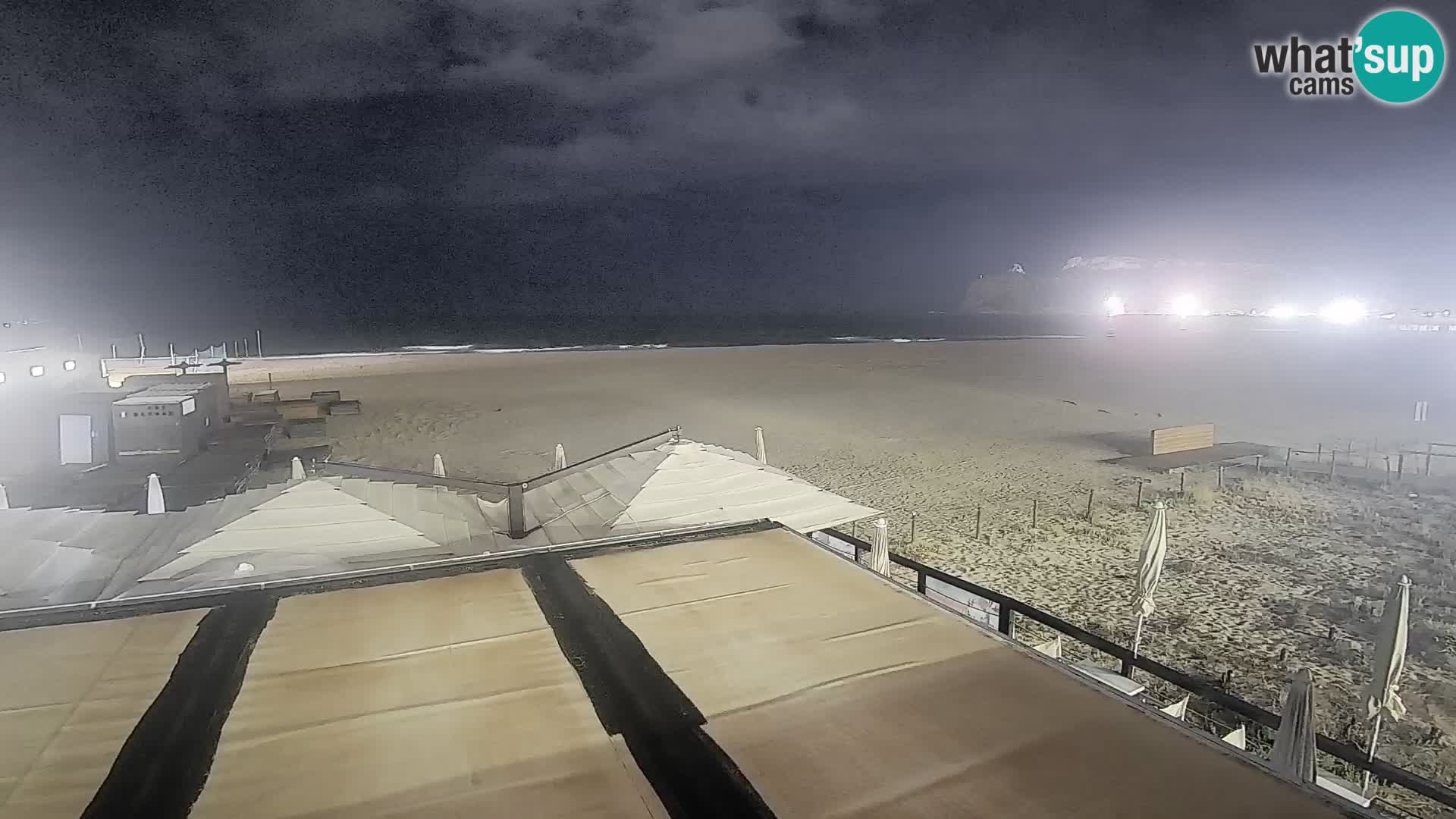Poetto beach webcam | Cagliari | Sardinija