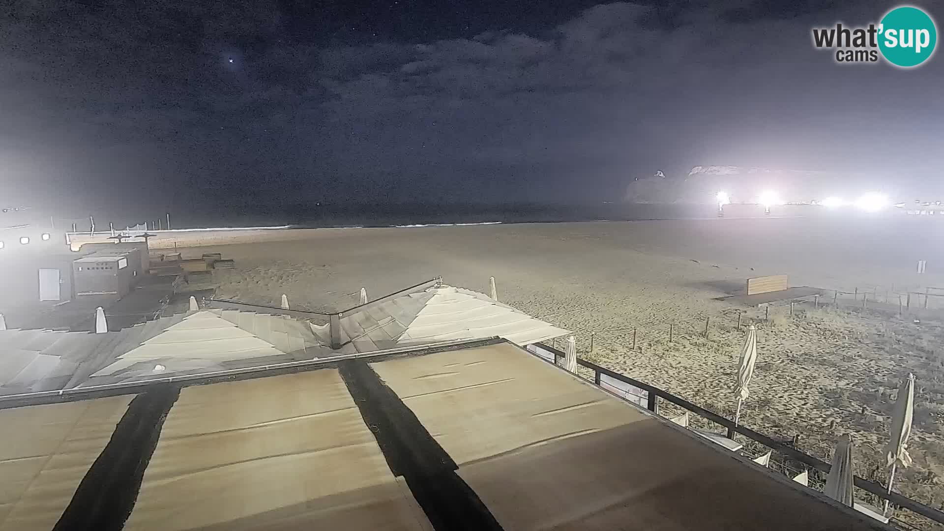 Webcam plage de Poetto | Cagliari | Sardaigne