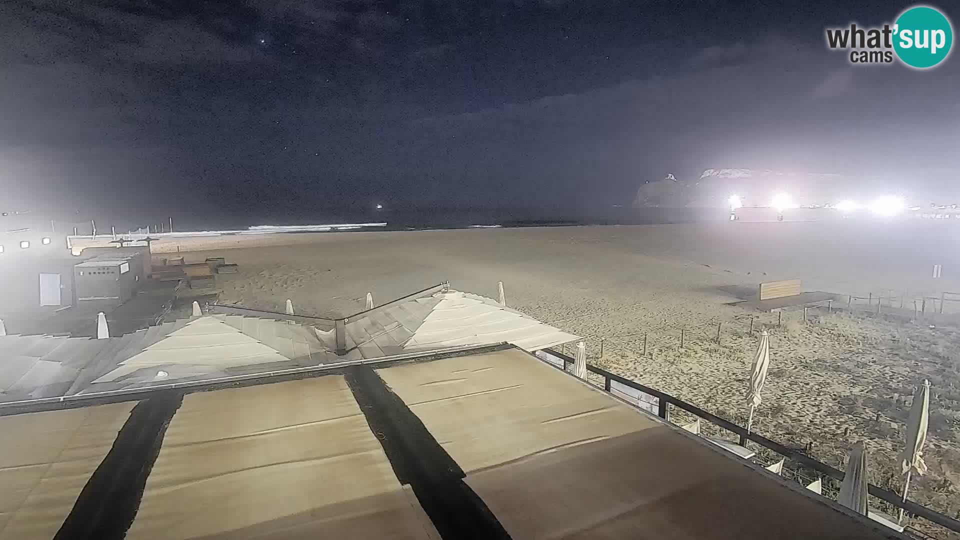 Poetto beach webcam | Cagliari | Sardinija