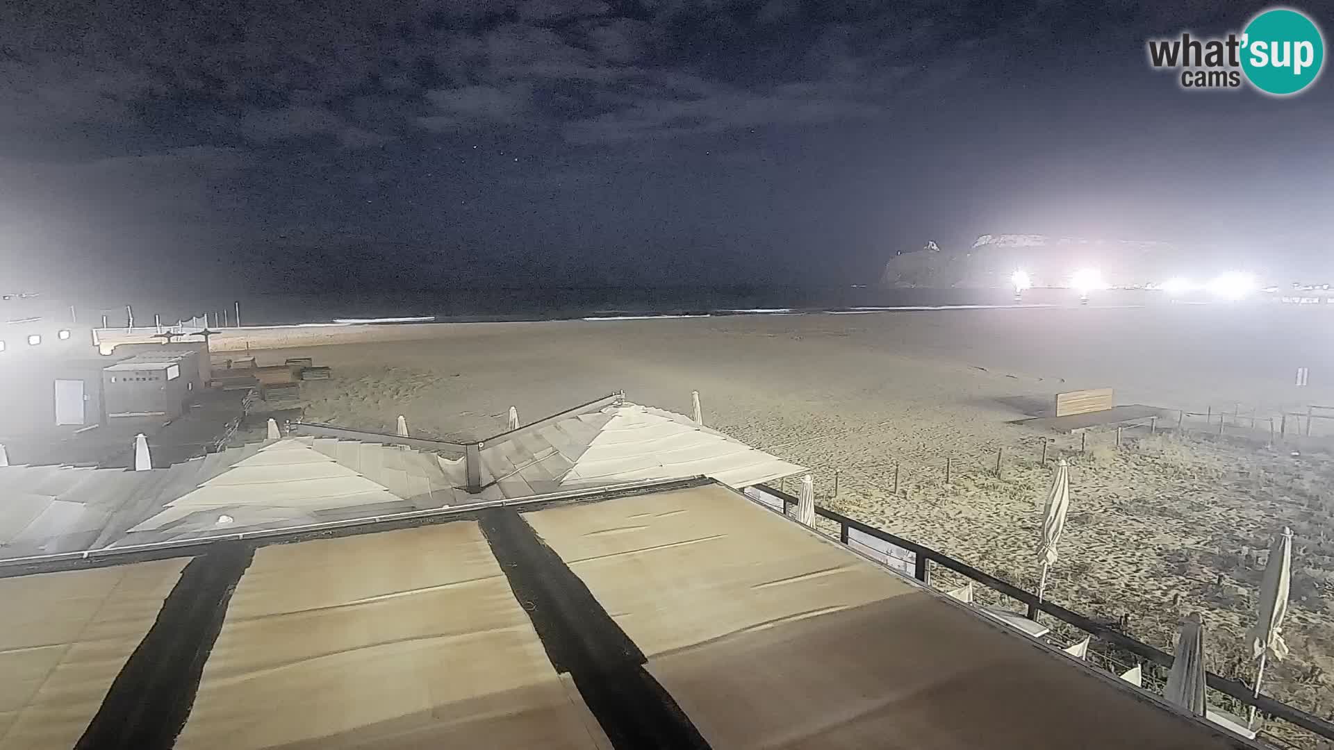 Poetto beach webcam | Cagliari | Sardinija