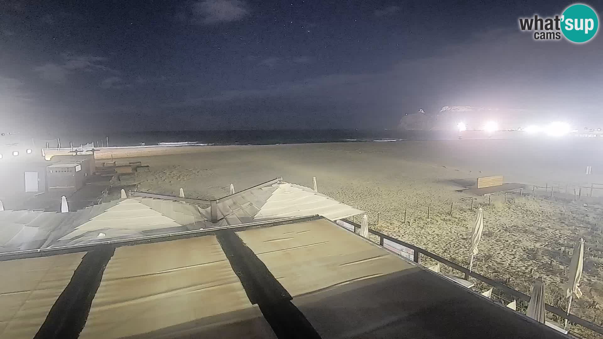 Poetto beach webcam | Cagliari | Sardinija