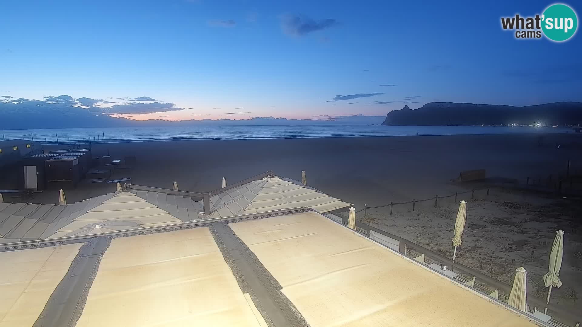 Webcam spiaggia del Poetto | Cagliari | Sardegna