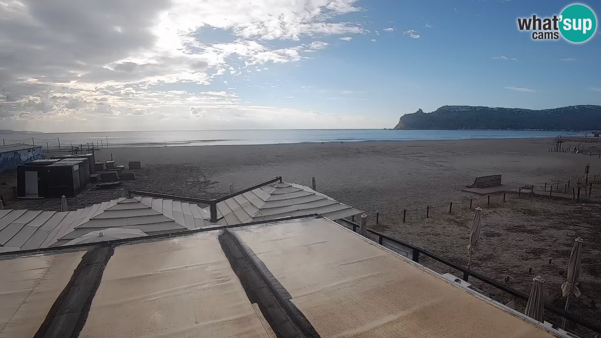 Webcam spiaggia del Poetto | Cagliari | Sardegna
