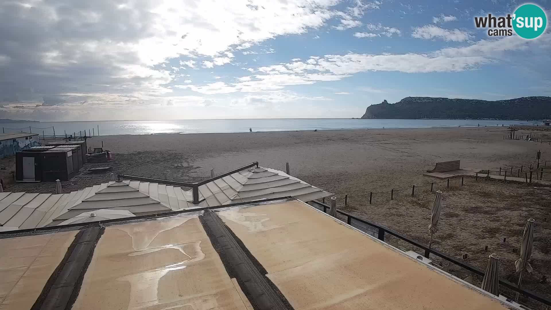 Webcam spiaggia del Poetto | Cagliari | Sardegna